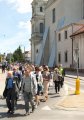 Przemarsz uczestników Jubileuszu Szkoły